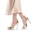thumbnail image 6 of BURUDANI Women’s Stiletto Heels – Open Toe Ankle Strap High Heels for Wedding, Party, Dressy Events, 6 of 6