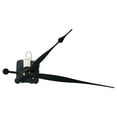 thumbnail image 2 of High Torque Long Shaft Clock Movement Mechanism with 8 Inch Long Spade Hands,Quartz Clock Movement Replacement, Long and Short Shaft Wall Clock Mechanism Parts Motor Replacement DIY Repair Parts Black, 2 of 11
