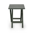 thumbnail image 6 of Camco Adirondack Camping Small Plastic Folding Side Table, Sage (2 Pack), 6 of 12