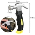 thumbnail image 2 of Mini Steel Formwork Hammer Multifunctional Short Hammer Carpenter Hammer, 2 of 5