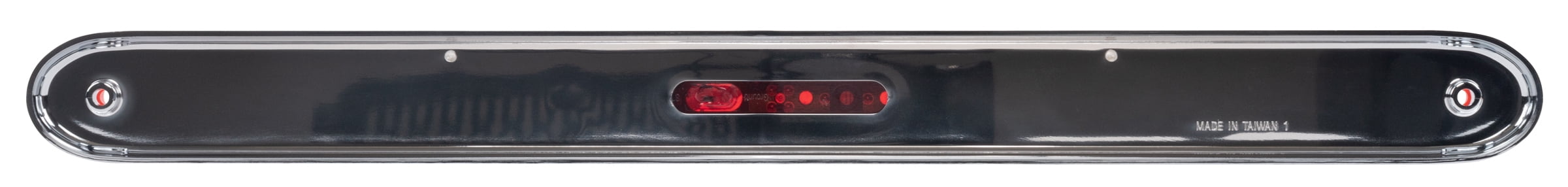 Hopkins Towing Solutions LED Low Profile Stop, Turn, Tail Light Bar, Chrome Bezel