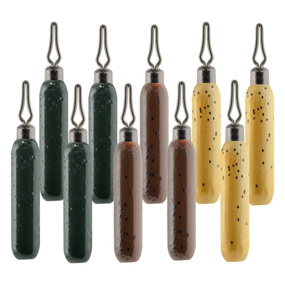 South Bend SB-DSC18-10 Drop Shot Weights Cylinder, Size 5, 1/8 oz