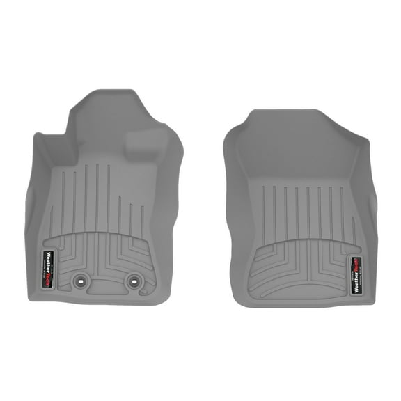 WeatherTech Custom Fit FloorLiners compatible with Subaru Crosstrek, Impreza - 1st Row (Driver & Passenger), Grey