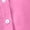 #0221-Pink, variant on Neewe Ladies Midi Dresses Loose Casual Plain Round Neck Button 3/4 Sleeve Knee Length Pencil Skirt with Pockets