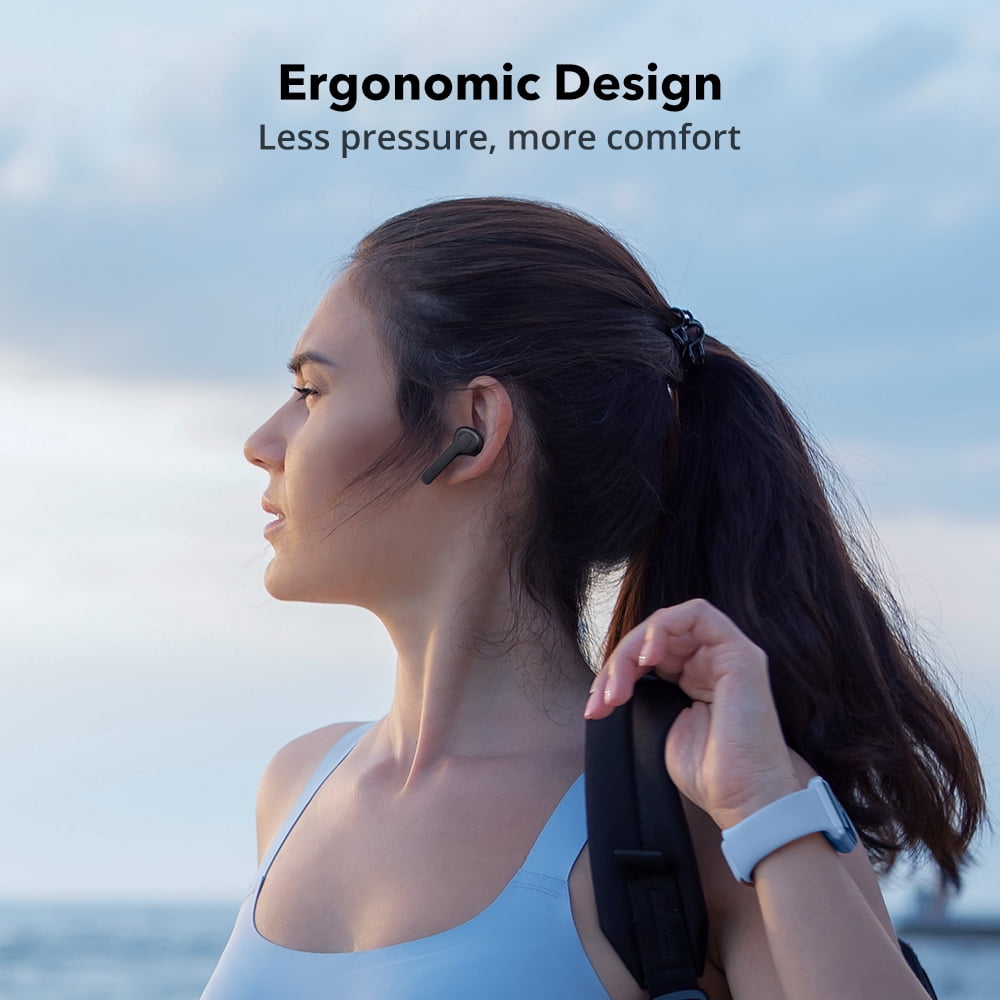 Boltune Bluetooth Earbuds, TWS Wireless Earbuds, Noise Reduction Bluetooth Headphones, IPX8 Waterproof, 40 Hours Play Time