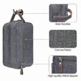 thumbnail image 2 of Men's Wash Cosmetic Bag Large Capacity Travel Waterproof Nylon Portable Makeup Cases, 2 of 3