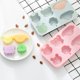thumbnail image 2 of Piezas de moldes de silicona, 6 cavidades Serie de animales del bosque Moldes de silicona para hacer pasteles, chocolate, galletas, cubitos de hielo, pudín de gelatina para niños Suplemento alimenticio, Jabón hecho a mano DIY brillar Electrónica, 2 of 5