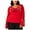 Red - darkred, variant on I.N.C Womens Femme Pullover Sweater, Red, Plus Size, 2X