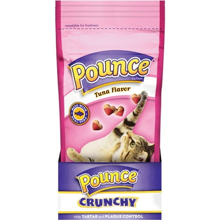  Pounce  Crunchy Tuna Flavor Cat  Treats  2 1 oz 6ct 