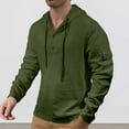 thumbnail image 2 of YUELONGHU Men Casual M Sweatshirts & Hoodies Zip up Hoodie Men's Spring and Summer Fashion Solid Color Thin Hoodie Comfortable Temperament Top Zip up Hoodie Men Baggy, 2 of 9