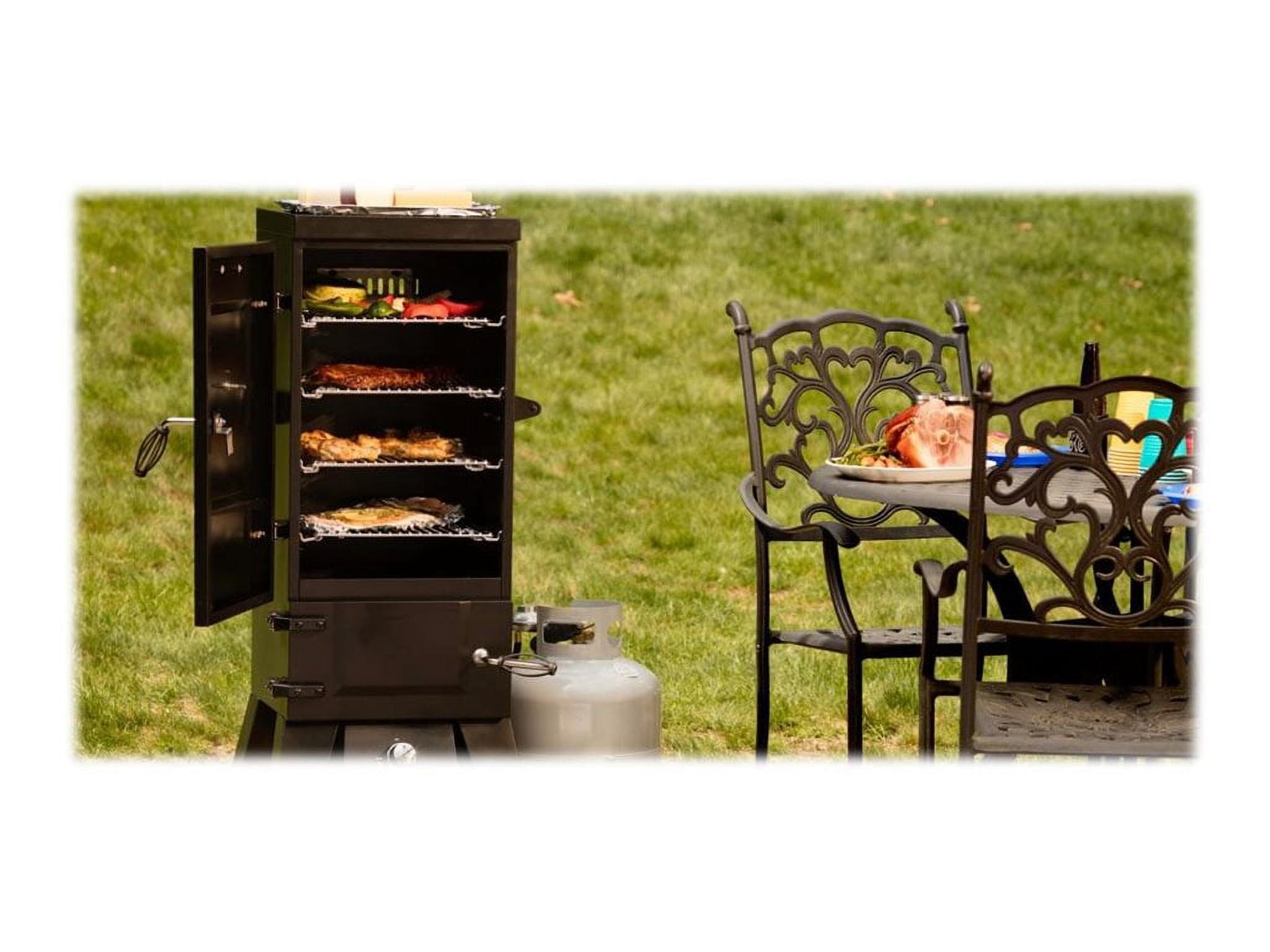 Cuisinart Vertical 36-inch Steel Propane Smoker - On Sale - Bed