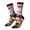 3 Black, variant on Warm Sunflower Sleeping Cat Crew Socks for Men & Women, Breathable Casual Athletic Ankle Socks