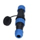 thumbnail image 3 of Conector industrial, conector impermeable, montaje IP68, conector de alimentación industrial, enchufe impermeable, consiga más, 3 of 8
