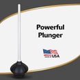 thumbnail image 2 of TOILET PLUNGER 6""CUP (Pack of 1), 2 of 5