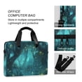 thumbnail image 4 of FORMRS 16" Laptop Bag Carrying Sleeve Case with Handle Travel Shoulder Briefcase, Magical Forest, 4 of 8
