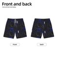 thumbnail image 4 of Rocae Physical Formulas for Teen Beach Trunks Boys Swim Trunks with Compression Liner Quick Dry Board ShortsX-Large, 4 of 9
