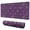 Purple Sun Moon, variant on Long Mouse Pads for Desk,Sun Moon Cloud Star Pattern Desk Mats on Top Of Desks, Desk Mouse Pad Extra Large with 3mm Non-Slip Base and Stitched Edge for Gaming,Office,Work,Home 31.5"x11.8"