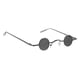 thumbnail image 5 of unbranded Pequeñas Gafas De Sol De Marco Redondo Negras Con Creativo Y Estructura Resistente, 5 of 8