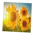 thumbnail image 1 of Práctico Tratamiento De Ventana Decorativo Paisaje De Poliéster Cortina Opaca De Impresión En 3D, 2 Paneles / (59 '' W '' L) Girasol Soledad Cortina de poliéster, 1 of 8