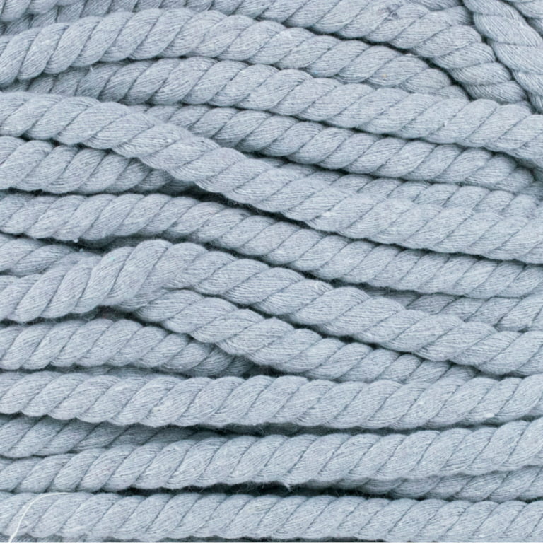 West Coast Paracord 1/2-inch Thick Super Soft Artisan Decorative Twisted  100% Cotton Rope - Multiple Colors and Lengths - Crafting & Macrame