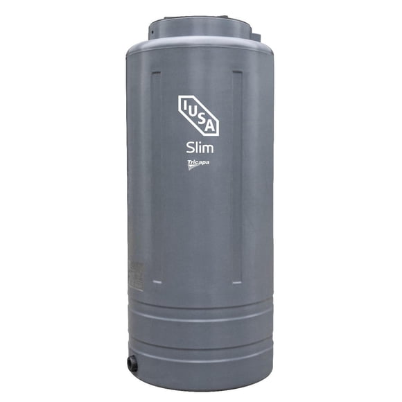 Tinaco IUSA Slim de 800 Litros Gris