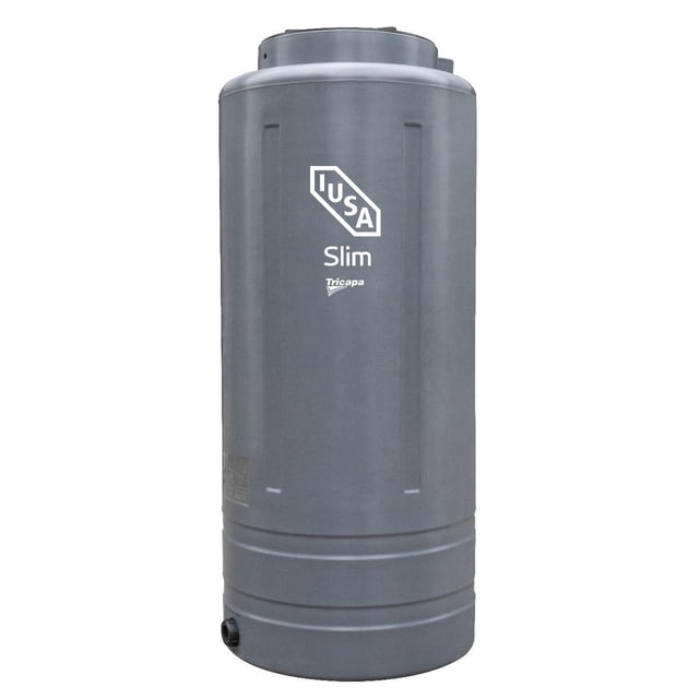 Tinaco IUSA Slim de 800 Litros Gris
