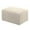 Beige, variant on Stretch Ottoman Cover Ottoman Slipcovers Rectangle Foot Stool Covers Ottoman Foot Rest Cover Jacquard Fabric with Elastic Bottom
