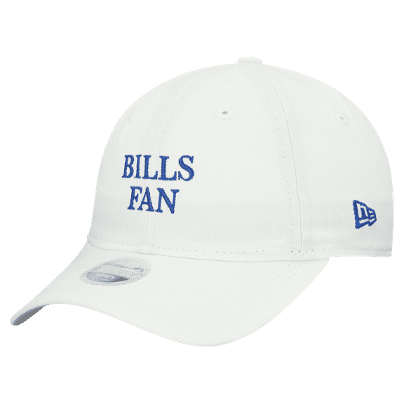 Women's New Era White Buffalo Bills Team Fan 9TWENTY Adjustable Hat