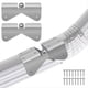 thumbnail image 5 of Bisagra de Extensión de Bajante de Canal de Acero Inoxidable, Diseño de Bisagra Abatible Hacia Arriba, Compatible con Bajante Rectangular y Cuadrado,C, 5 of 5