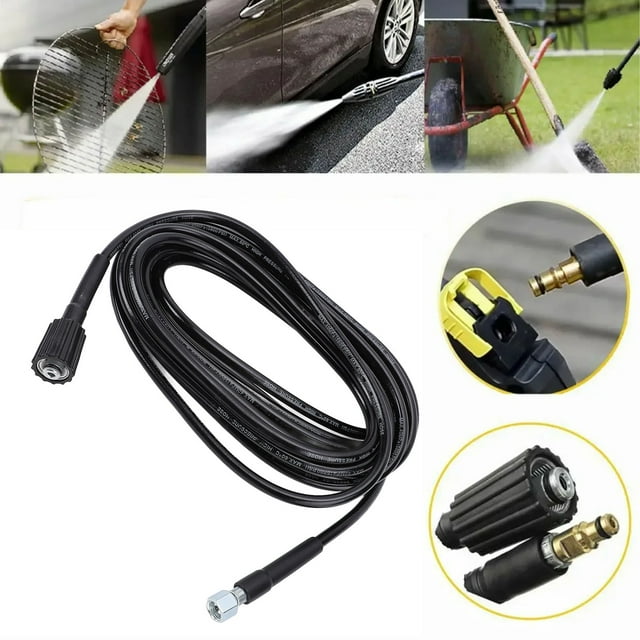 Premium Pressure Washer Hose Replacement for Car Washing - Compatibility and Design