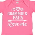 thumbnail image 4 of Inktastic Grammie and Papa Love Me Boys or Girls Baby Bodysuit, 4 of 5