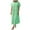 Z2-Green, variant on Women's Casual Loose Fit Short Sleeve Solid Button Up Shirts Dresses Collared Lapel Maxi Dresses Fashion Clothes (Yellow, XL)