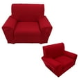thumbnail image 3 of Sofa Protector Cover, Washable Soft High-elasticity Slip- Sofa Covers 1 Seater Slipcover  For Living Room, 3 of 3