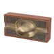 thumbnail image 1 of Cenicero de cigarro, Cenicero de cigarro de cigarro Interior de metal de madera maciza de lujo de lujo para patio, 1 of 7