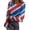 Light Blue_#01, variant on Sewkxo Women T-Shirts Trendy 250th Anniversary American Patriotic 4th Of July Crew Neck Pullovers Spring Summer Loose Casual Long Sleeve Shirts,Dark Blue 2XL