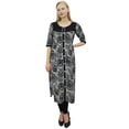 thumbnail image 1 of Phagun Kurta Noire Ethnique Indienne pour Femmes Style-4, 1 of 2