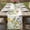 White, variant on Table Runner 72 Inches Long for Kitchen Dining, Spring Floral Dresser Scarf Farmhouse, Dining Table Decorations for Wedding/Parties, Green Yellow Botanical Elegant Pastoral 16 x 72 In