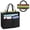Black, variant on File Folder Tote Bag with Handle, Portable Document Organizer Box for Letter Size File Folder, Folding File Case for Home Office, Black, Large
