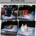 thumbnail image 3 of DISNIMO SUV Cargo Liner for Dogs Hummingbird Flower Butterfly Print Non-Slip Backing Cargo Cover Machine Washable Trunk Protector Mat Heavy Duty Rear Trunk Liner Universal Fits for All Season, 3 of 7