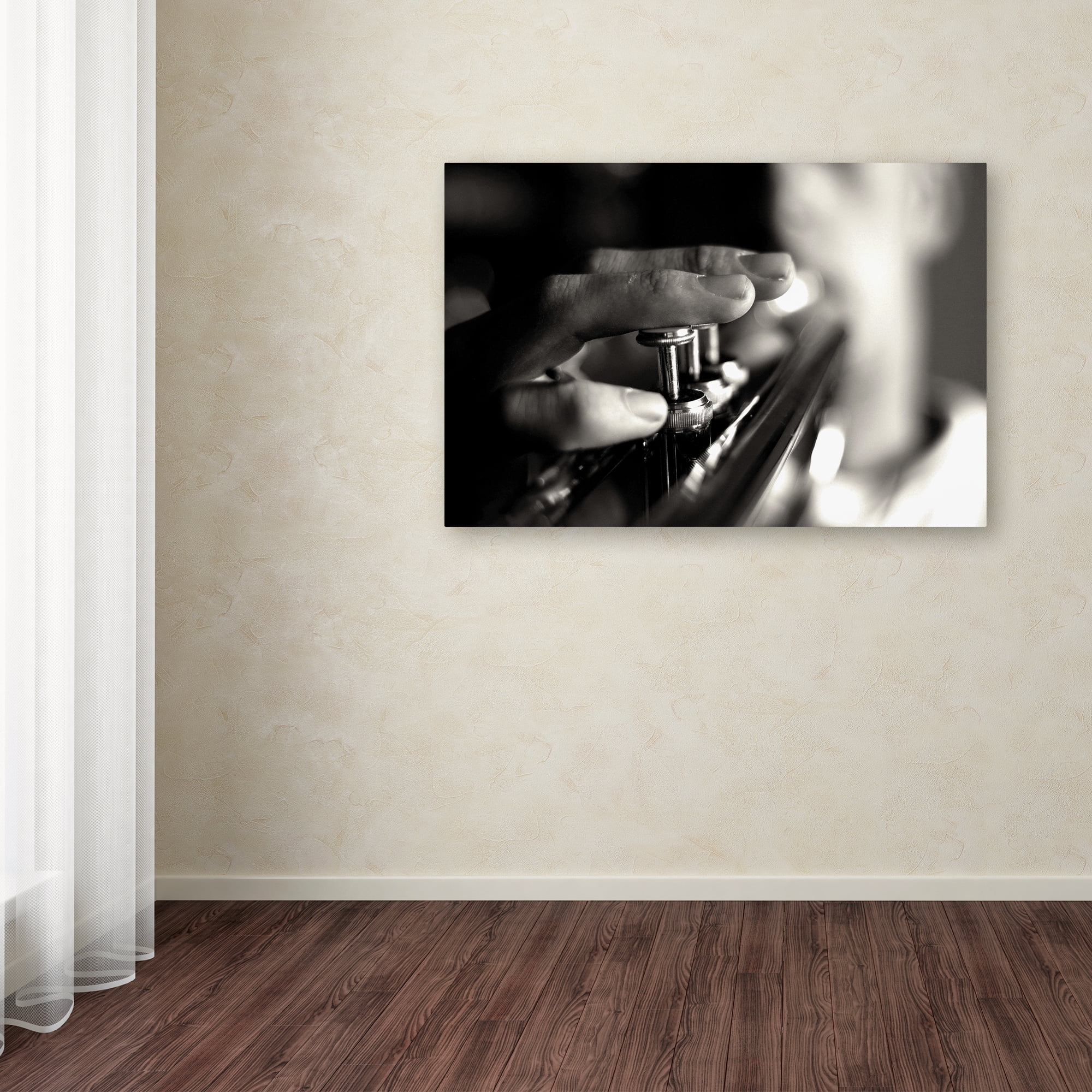 Trademark Fine Art 'Player' Canvas Art by Mark Kling