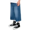 thumbnail image 3 of Victorious Men's Ultra Baggy Y2K Denim Jorts DS2114 INDIGO Size 40, 3 of 5