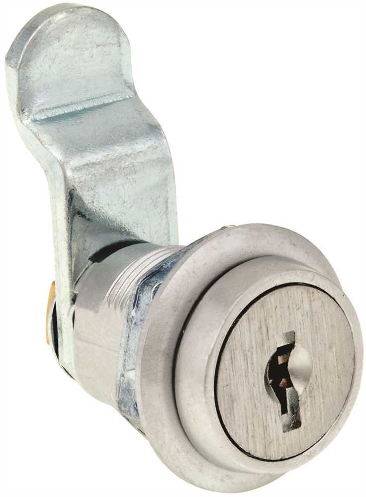 CCL Security Products 713941 Ccl Disc Tumbler Cam Lock 7/8" Ka