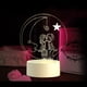 thumbnail image 4 of Xihbxyly Lámpara Usb de San Valentín, Luz Acrílica 3D, Base Led, Decoración Del Hogar, Regalo Elegante, Experiencia Visual Única, Alimentación Usb, Tamaño Compacto, 100 X 40 Mm, 4 of 5