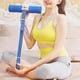 thumbnail image 2 of Barra de ayuda para sentarse en la cama Barra de abdominales para abdominales asistidos Estiramiento del cuerpo Entrenador de músculos abdominales Correa ajustable Soporte para pies Azul kusrkot Asistente para sentarse, 2 of 8