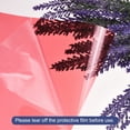 thumbnail image 4 of Window Film, Glass Sun Blocking, Heat Control Self Adhesive Pink Window Tint, 9.8x1.97ft for Home Office, 4 of 6