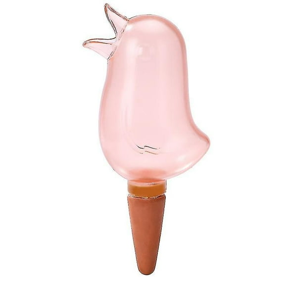 Automatic Watering Device Bird Shape Clear Plant Waterer Houseplant Watering Spikes Drip Irrigation Water Stakes