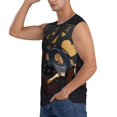 thumbnail image 3 of Fotbe Casino Cards Poker Men's Camiseta sin Mangas Estampada para Hombres, Playera Casual para Gimnasio, Entrenamiento, Playa-3X-Large, 3 of 7