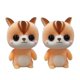 thumbnail image 3 of Cuddly Squirrel Stuffed Toy For Kids And Children In Khaki Color As A Fun Decoration For Birthdays And Christmas 1Set, 3 of 5