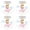 Pink, variant on 72pcs Ready to pop Stickers for Baby Shower Favors,Thank You for Celebrating,Candy Business Labels,Gender Reveal Gift Ideas,Birthday Party Atmospheric Decoration Props