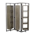 thumbnail image 2 of Yosemite Home Decor Arlo Large Contemporary Wood Shelving Unit in Brown, 2 of 5